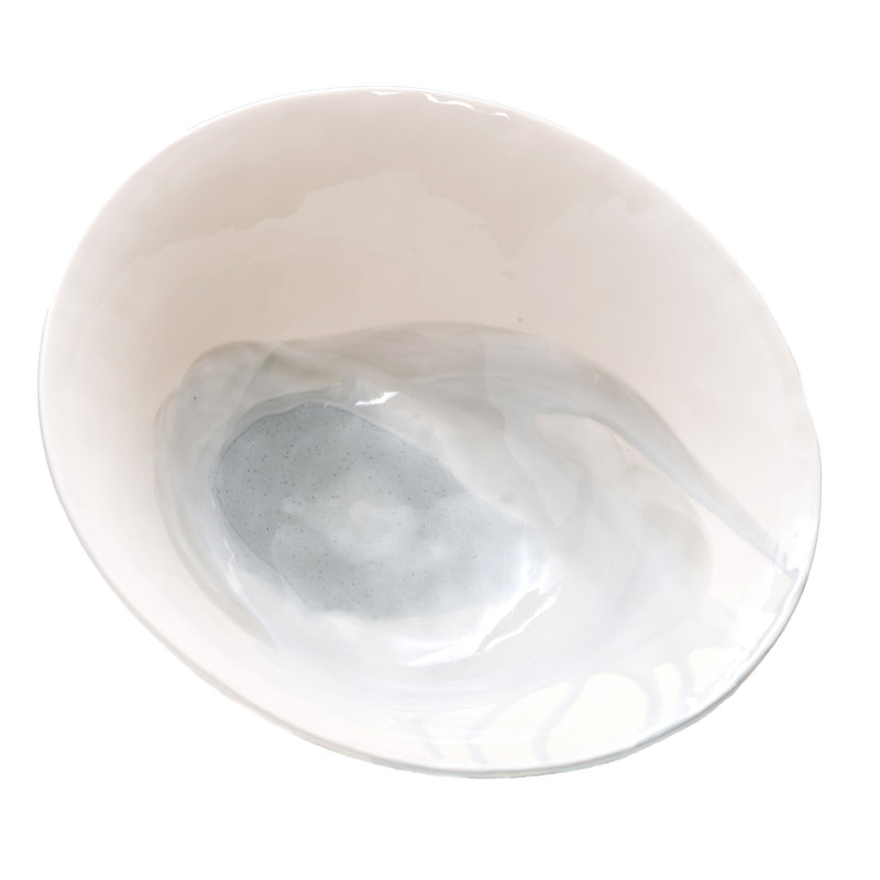 Abigails Splash Ceramic Serving Bowl