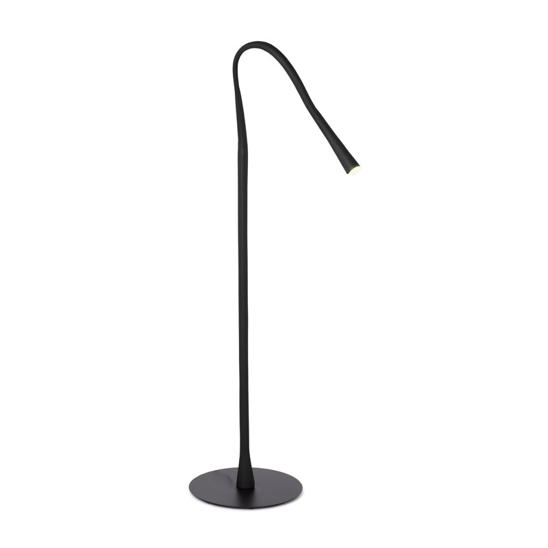 Flexiled 79.9" Arched Floor Lamp, Black