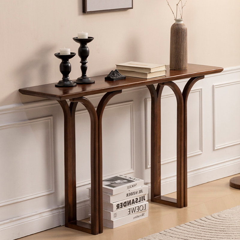 Console Modern Minimalist Art, H 29,53 po x l 51,18 po x P 11,81 po, Brun