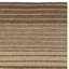 Tapis en laine / coton tissé à la main Cruz / brun / beige-980556092