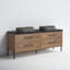 Meuble-lavabo double 72 po Dacher