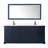 Avery 80 " W Freestanding Standard Double Vanity Bathroom Vanity With Marble Top with Mirror-51712110-51712107-80216453
