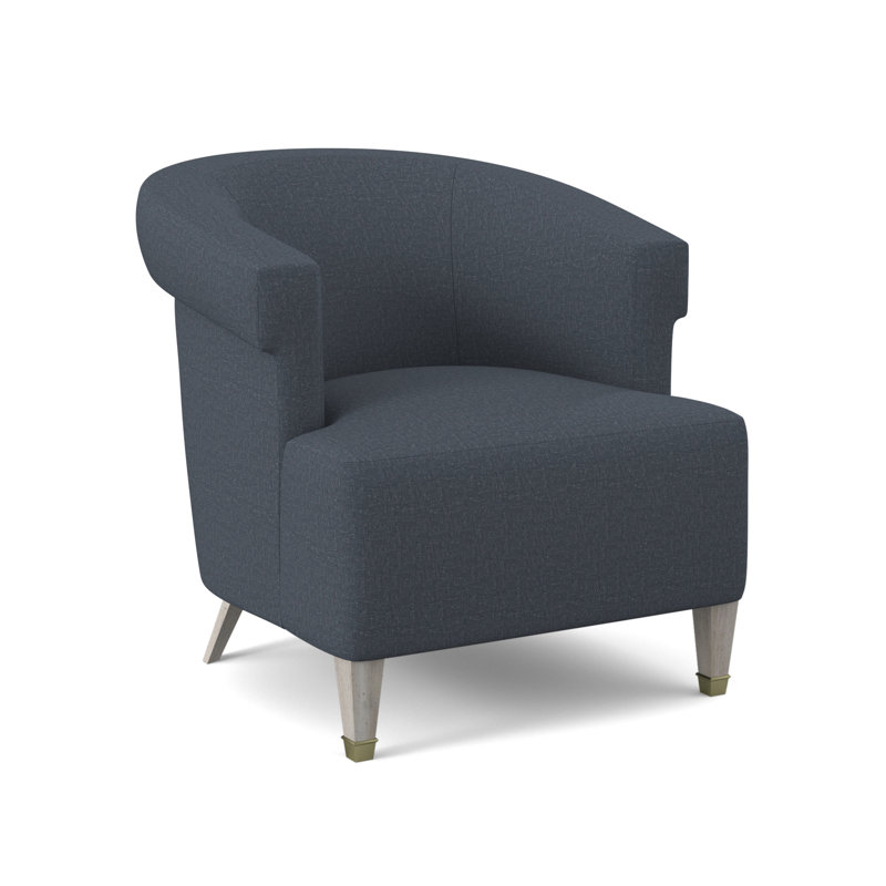 Madame Barrel Chair, Filigree Ivory, Bisque