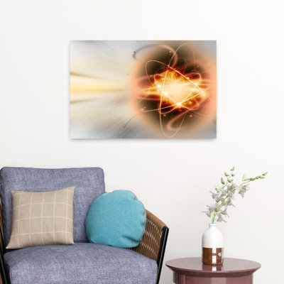Atom Collision Abstract Contemporary Architecture Landscape Art