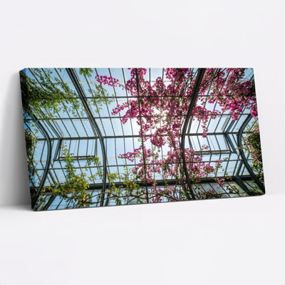 Glass Roof Canvas Wall Art Oil Painting Print Set Of 1