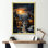 «Industrial Landscape Topaz Twilight», reproduction sur toile