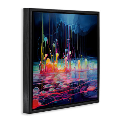 Abstrait paysage mystique abstrait encadré par Nuk Nalandro