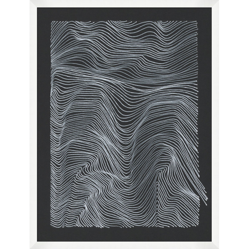 «Maze Pathway 3» par Thom Filicia - peinture de boîte d'ombre