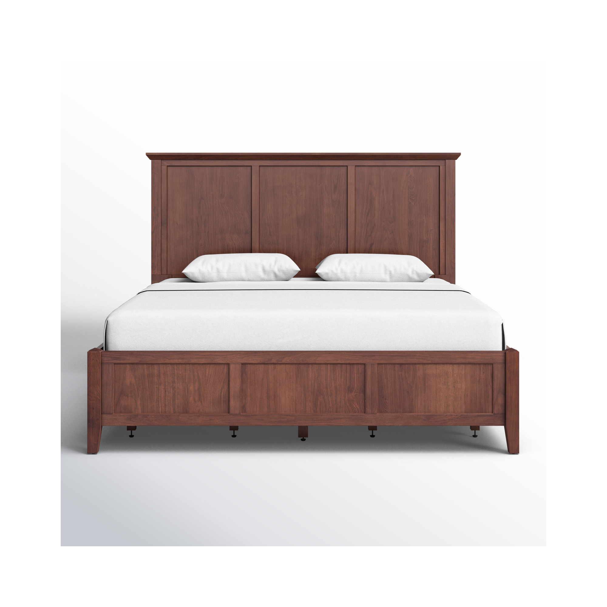 Renee Storage Platform Bed, California King, Dark Mocha