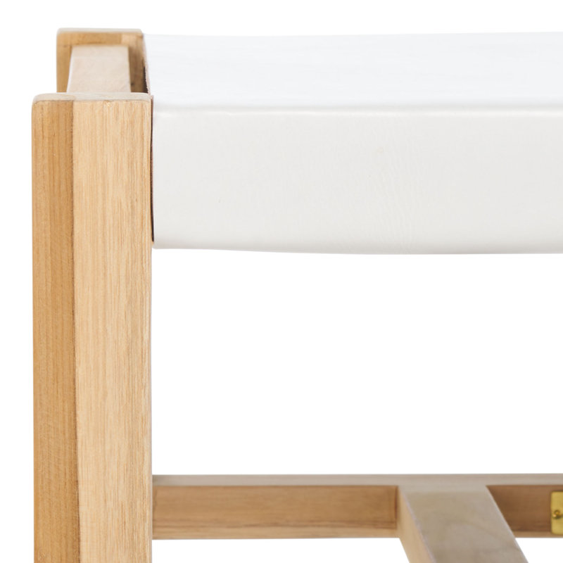 Tabouret d'appoint Breckenridge, Blanc