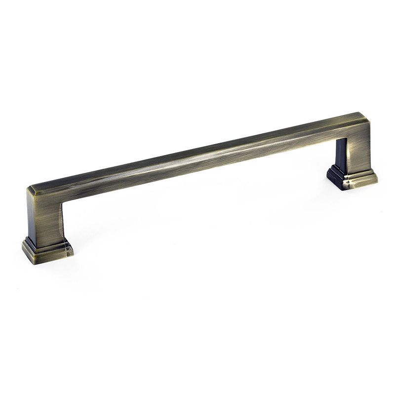 Expression 6.31" Center to Center Bar Pull, Antique Nickel