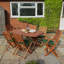 Rowlinson Plumley Dining Set with Cushions-1547179091
