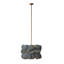 Anguilla 3-Light Wood Beaded Chandelier, Natural-272261858
