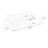 White Chenille Modular Sofa bed cushion couch