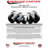 Polyolefin Wheel Rigid Caster with Ball Bearing