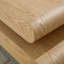 Table basse 3 pièces modulable empilable - aspect bois naturel, devant en bois aggloméré Mordern, table basse carrée de 39,37 pouces pour le salon, sans assemblage