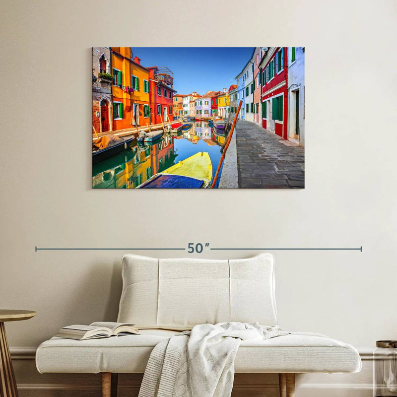 Lilie Trieste Side Canal, 26" H x 39" W