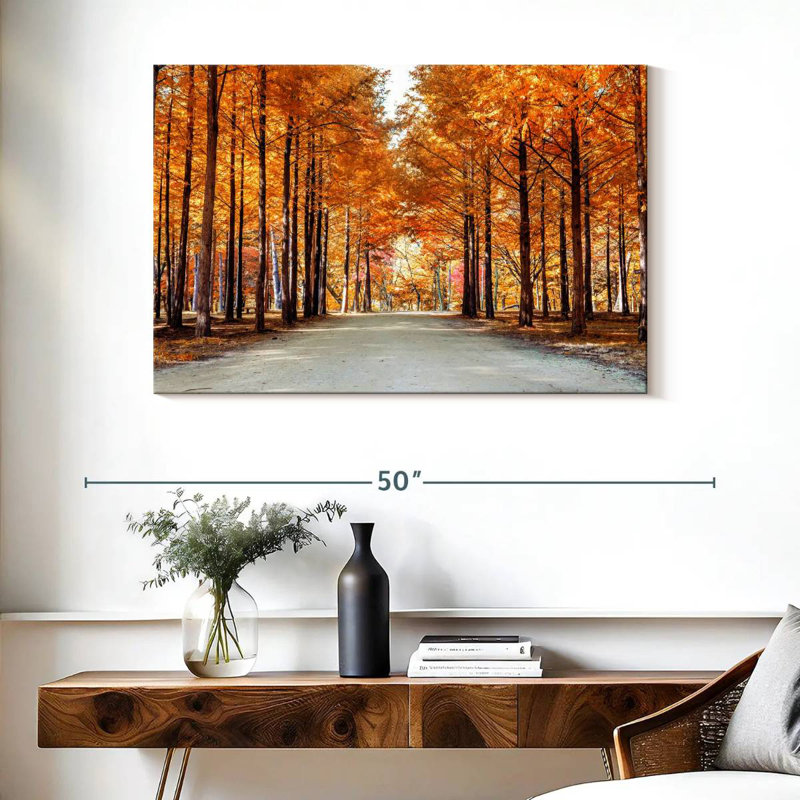 Arbres d'automne Harnek Nami Island, H 26 po x l 39 po