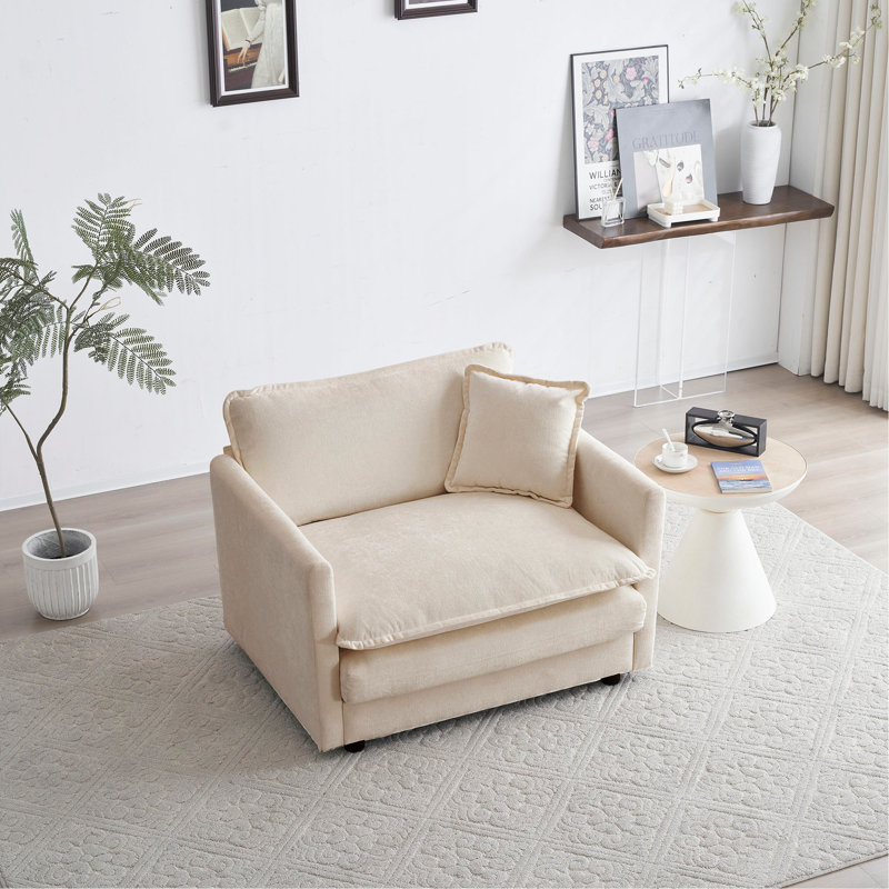 Fauteuil de salon rembourré Comfy