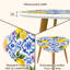 Ensemble de 2 tables basses gigognes Triangle
