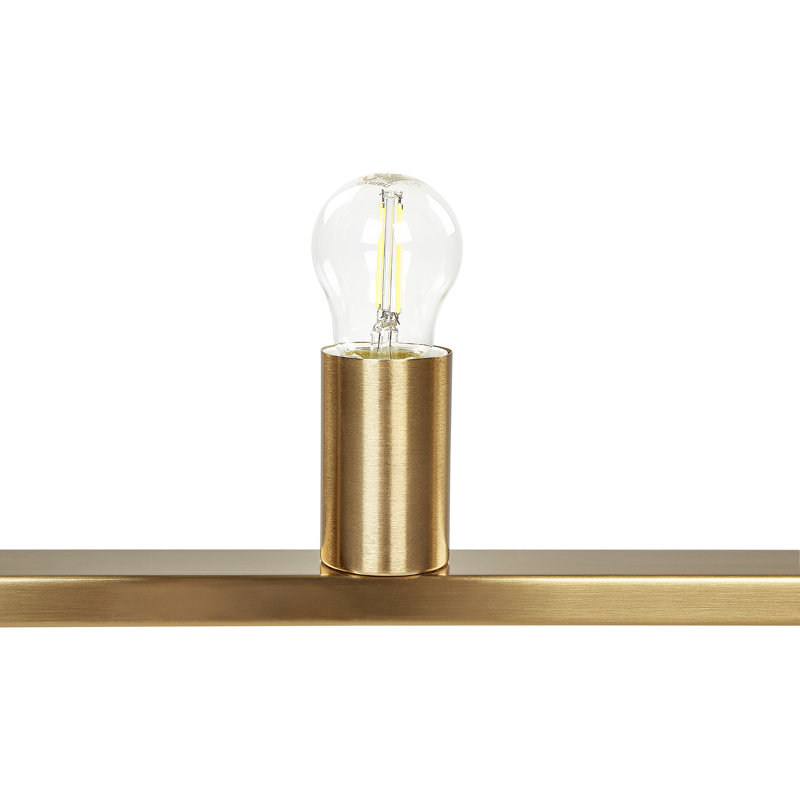 Bayas 5 - Light Brass Square/Rectangle Pendant