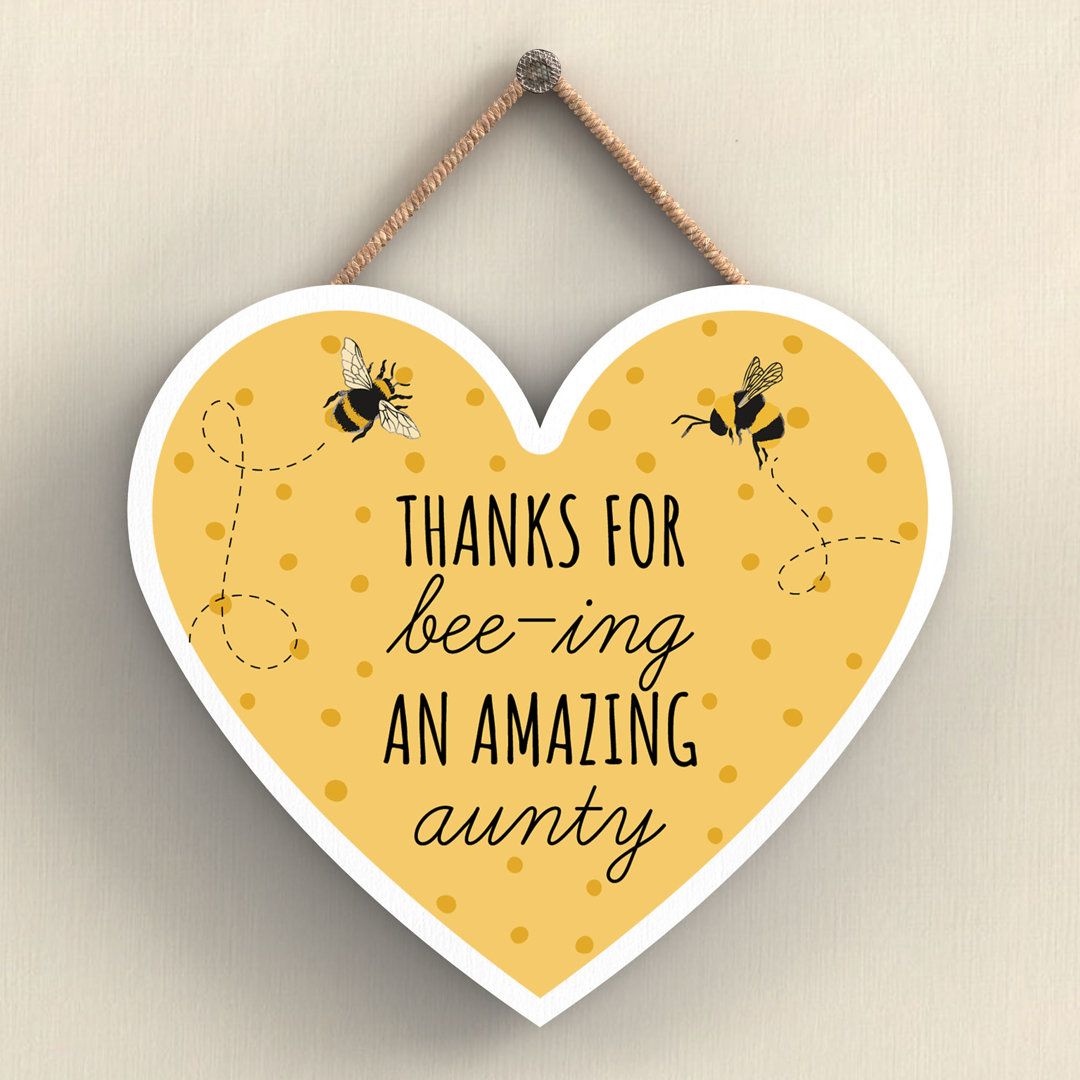 Bee Thanks For Bee-ing Aunty Wall Décor