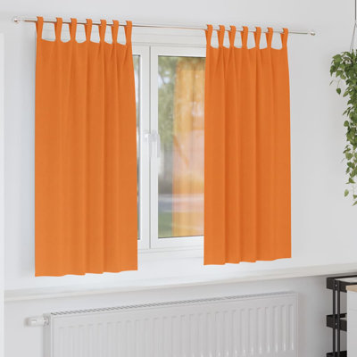 Curtains With Curtains 2 Pcs Polyester