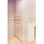 Rail de chaise en polyuréthane haute densité apprêté blanc H 4 3/4 po x l 78 po x P 1 3/16 po
