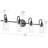 31.5" 4-Light Vanity Light with Clear Glass-108202050