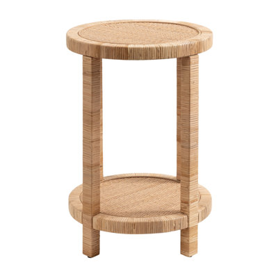 Kossowski 16" W Manufactured Wood Round Drink Table 