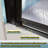 40 -42 in. W x 72 in. H Pivot Swing Semi-Frameless Shower Door in Matte Black with Clear SGCC Tempered Glass