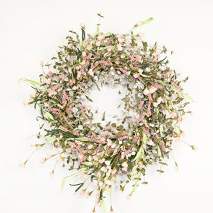 26" Spring Summer Mini Eucalyptus Front Door Wreath