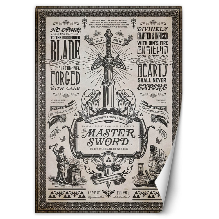 Happy Larry 4 Piece Ricci 2.8m x 2m Satin Mural | Wayfair.co.uk