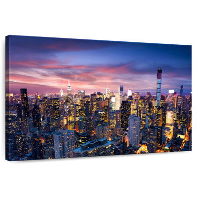 Sireci NYC Cityscape At Night