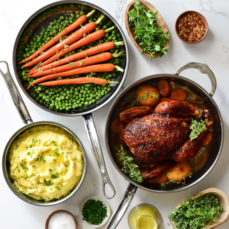 Hestan NanoBond 5-Piece Cookware Set