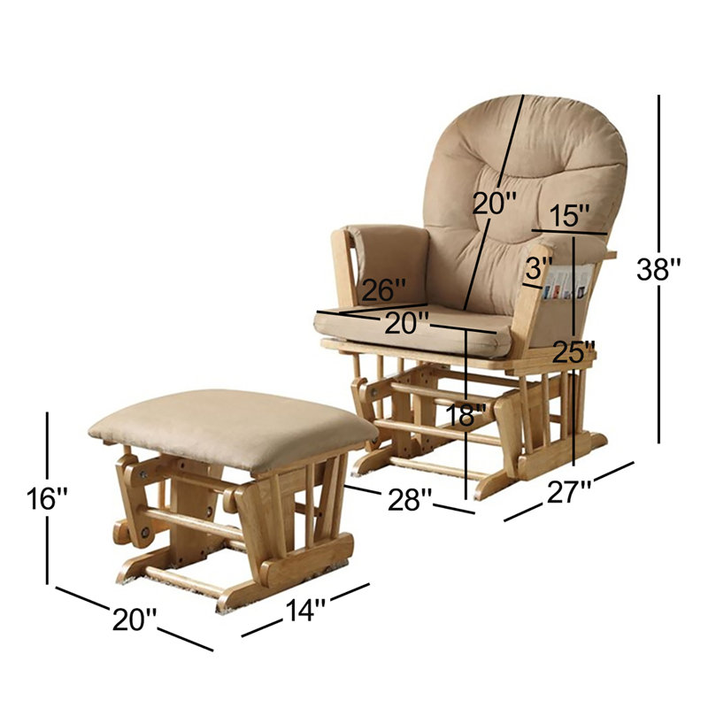 Jalyn Upholstered Glider