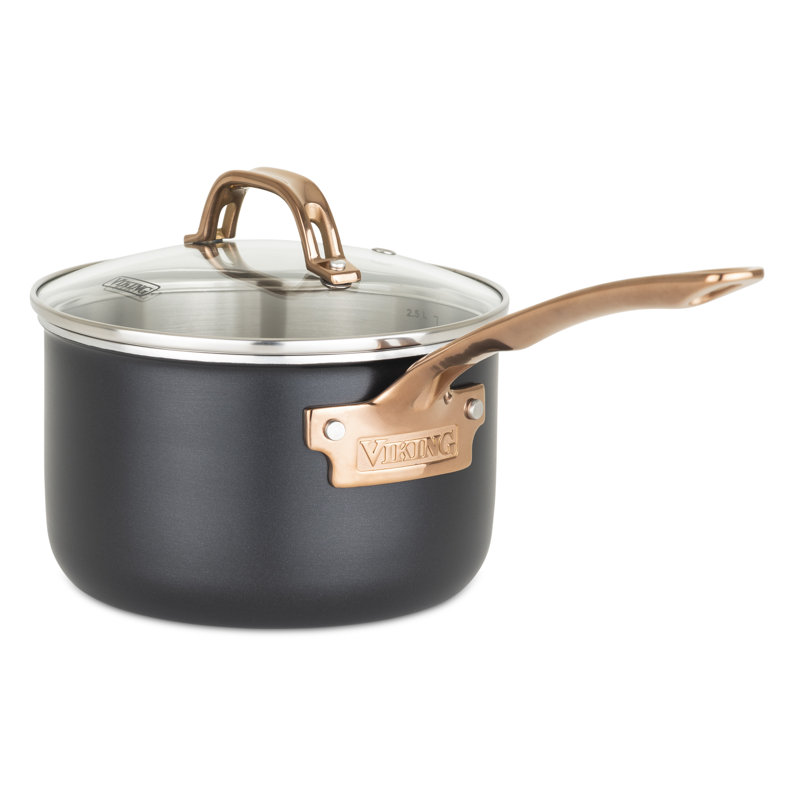 Viking 3-Ply Black & Copper 11 Piece Cookware Set