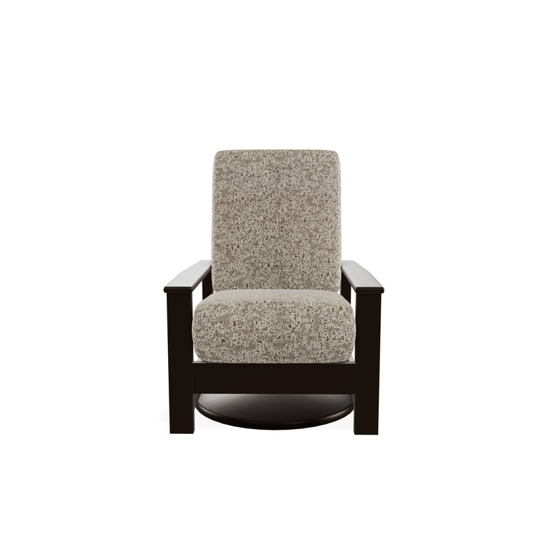 Leeward Polymer Outdoor Lounge Chair, Restore Sparrow, Kona