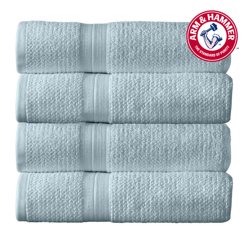 Arm & Hammer Quick Dry Bath Towels, Ocean Blue