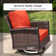 Nadilee Premium All-Weather Wicker - Person Patio Conversation Sets with Cushions
