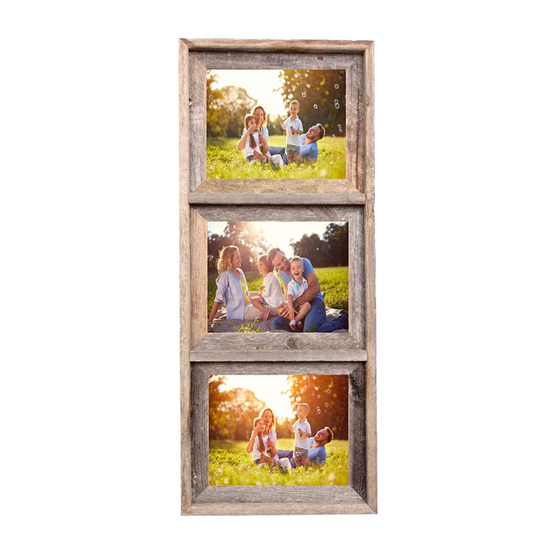 Cadre photo simple en bois Ashmi