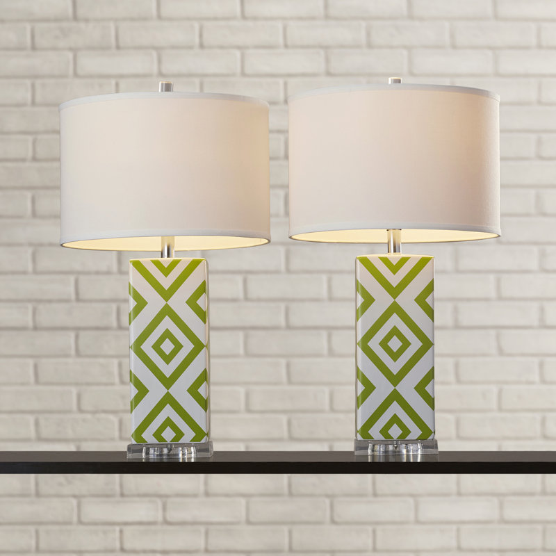 Table Lamp, Green