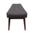 Mid-Century Ottoman For For Entryway Dining Room Living Room Bedroom End Of Bed, Upholstered Fabric Design With Button-Tufted Detail