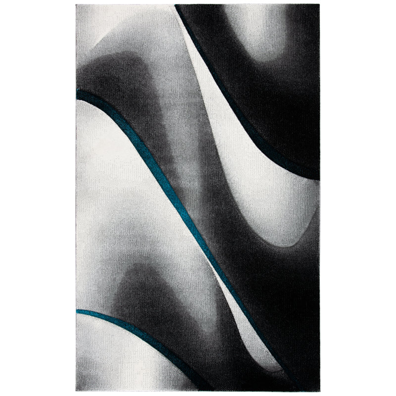 Vilica Performance Abstract Rug, Rectangle 2'7" x 5'
