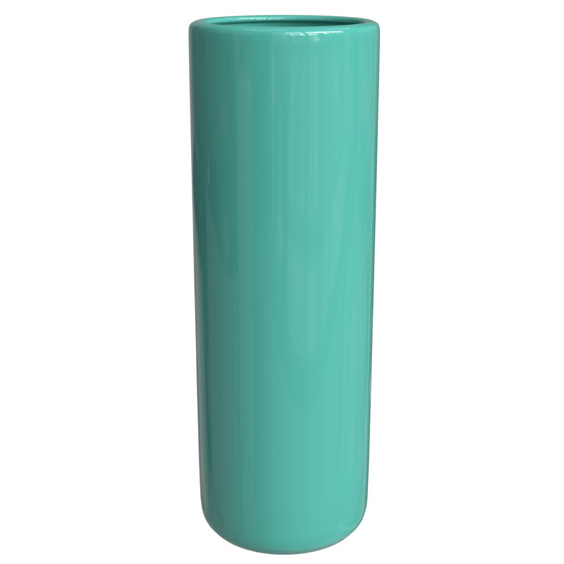 Astou Colorful Modern Umbrella Stand, Turquoise