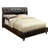 Aniylah Vegan Leather Sleigh Bed-21120044-21120047