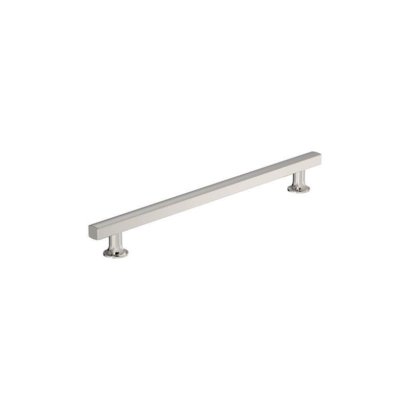 Poignée barre Everett, 10 1/16", Nickel poli