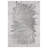 MDA Rugs Kent Collection Geometric Dark grey Contemporary Area Rug-1649180051