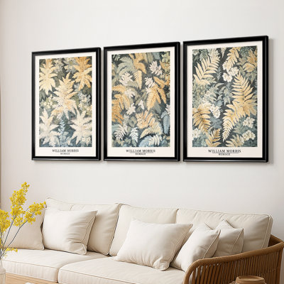 Collection sur toile encadrée personnalisée - 3 pièces