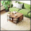 Table basse à plateau relevable Farmhouse